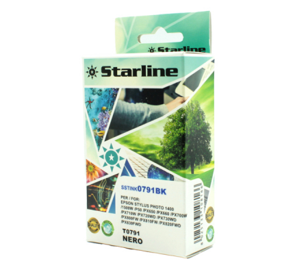 Cartuccia ink - per Epson - nero - C13T07914010 - T791 - 13,8 ml - Starline - JNEP0791B - 802513310816 - DMwebShop