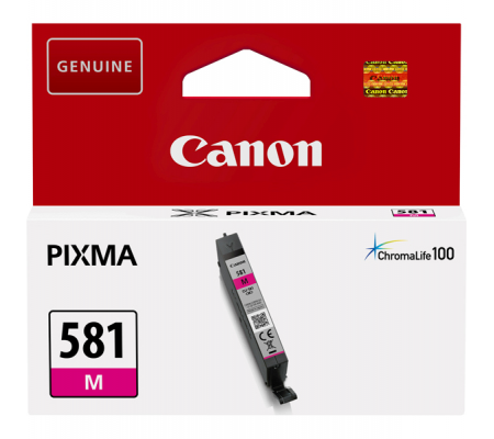 Cartuccia originale inchiostro - magenta - CLI-581M - 223 pagine - Canon - 2104C001 - 4549292087093 - DMwebShop