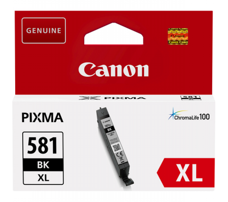 Cartuccia originale inchiostro - nero - CLI-581XLBK - 2280 pagine - Canon - 2052C001 - 4549292086997 - DMwebShop