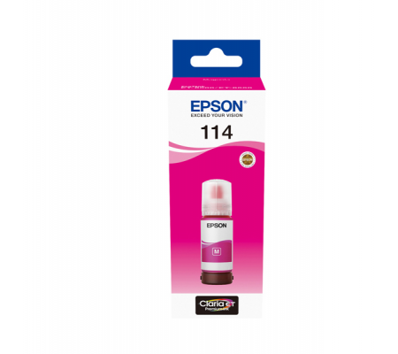 Tanica originale inchiostro - magenta - Eco Tank - 114 - 70ml - Epson - C13T07B340 - 8715946687315 - DMwebShop