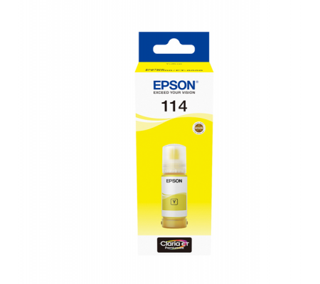 Tanica originale inchiostro - giallo - Eco Tank - 114 - 70ml - Epson - C13T07B440 - 8715946687322 - DMwebShop