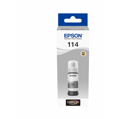 Tanica originale inchiostro - grigio - Eco Tank - 114 - 70ml - Epson - C13T07B540 - 8715946687339 - DMwebShop