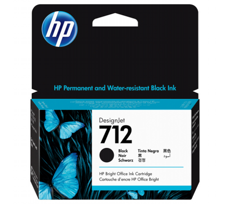 Cartuccia originale inchiostro - nero - HP 712 - 38ml - Hp - 3ED70A - 193905352845 - DMwebShop