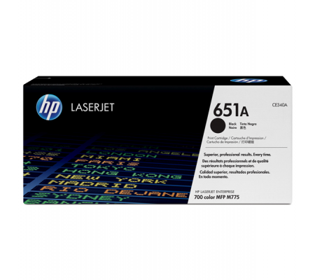 Toner - 651A - nero - 13500 pagine - Hp - CE340A - 886111121328 - DMwebShop