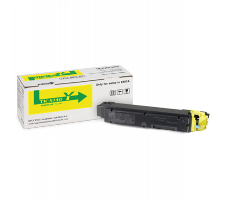 Toner - giallo - TK-5140Y - 5000 pagine - Kyocera-mita - 1T02NRANL0 - 632983034088 - DMwebShop