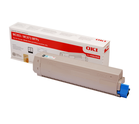 Toner - nero - MC853-873 - 7000 pagine - Oki - 45862840 - 5031713064206 - DMwebShop