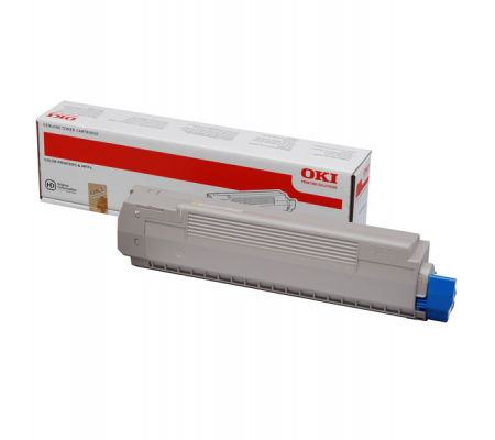 Toner - giallo - MC861-MC851 - 7300 pagine - Oki - 44059165 - 5031713052623 - DMwebShop