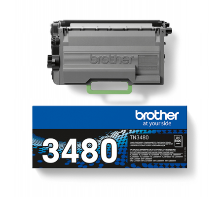 Toner originale - nero - TN-3480 - 8000 pagine - Brother - TN3480 - 4977766755658 - DMwebShop