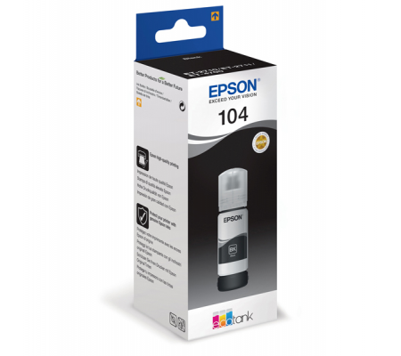 Tanica - 104 - nero - 65 ml - Epson - C13T00P140 - 8715946655802 - DMwebShop