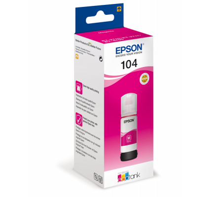 Tanica - 104 - magenta - 65 ml - Epson - C13T00P340 - 8715946655826 - DMwebShop