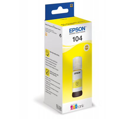 Tanica - 104 - giallo - 65 ml - Epson - C13T00P440 - 8715946655833 - DMwebShop