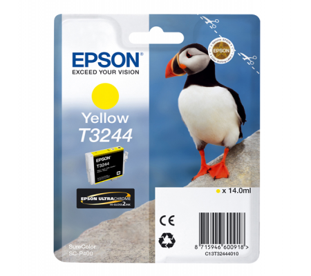 Cartuccia originale inchiostro - giallo - Epson T3244 - 14 ml - Epson - C13T32444010 - 8715946600918 - DMwebShop