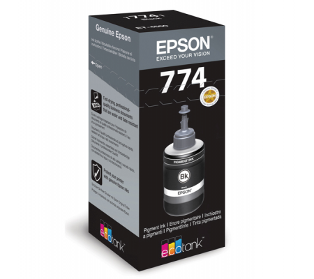 Flacone - nero - T774 - C13T774140 - 140ml - Epson - C13T774140A - 8715946526324 - DMwebShop