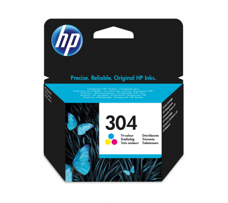 Cartuccia ink - 304 - C-M-Y - 100 pagine - Hp - N9K05AE - 889894860729 - DMwebShop