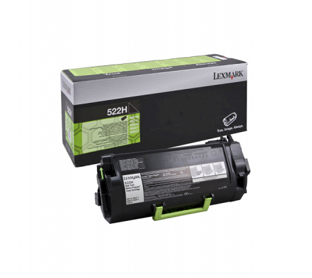 Toner - nero - Return program - 25000 pagine - Lexmark - 52D2H00 - 734646427173 - DMwebShop