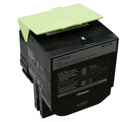 Toner - nero - Return program - 8000 pagine - Lexmark - 80C2XK0 - 734646481335 - DMwebShop