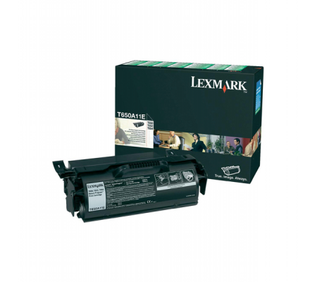 Toner - nero - Return program - 7000 pagine - Lexmark - T650A11E - 734646064323 - DMwebShop