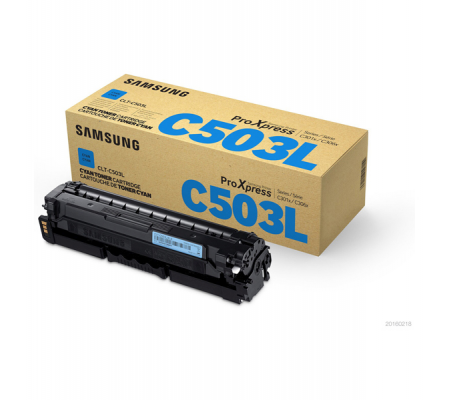 Toner - ciano - CLTC503L-ELS - 5000 pagine - Hp-Samsung - SU014A - 191628446674 - DMwebShop