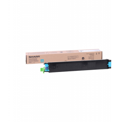 Toner - ciano - 15000 pagine - Sharp - MX27GTCA - 4974019492568 - DMwebShop