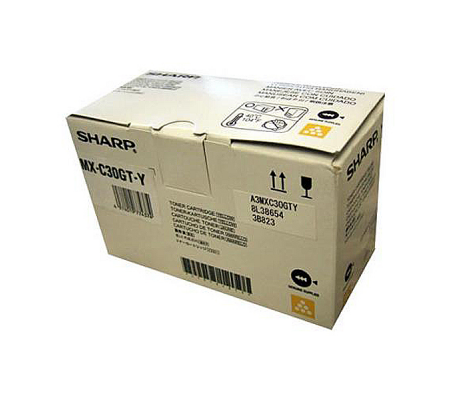 Toner - giallo - 6000 pagine - Sharp - MXC30GTY - 4974019774374 - DMwebShop