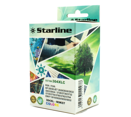 Cartuccia Ink - per Hp - C-M-Y - 20 ml - Starline - JRHP304XLC - 8025133110978 - DMwebShop