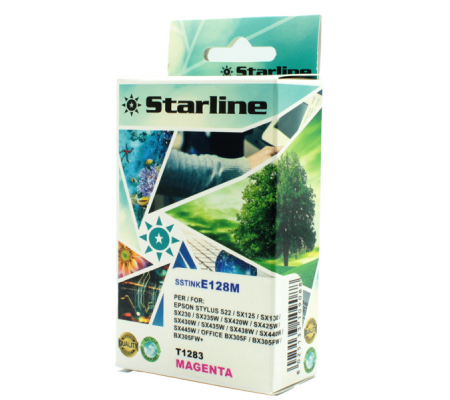 Cartuccia ink - per Epson - magenta - C13T12834012 - T1283 - 7 ml - Starline - JNEP128M - 8025133109088 - DMwebShop