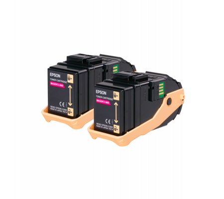 Toner confezione doppia - magenta - S050607 - 15000 pagine - Epson - C13S050607 - 8715946481302 - DMwebShop