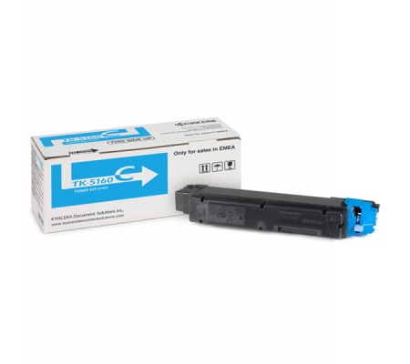 Toner - ciano - TK-5160C - 12000 pagine - Kyocera-mita - 1T02NTCNL0 - 632983034880 - DMwebShop