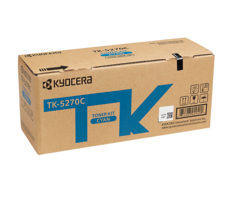 Toner - ciano - TK-5270C - 6000 pagine - Kyocera-mita - 1T02TVCNL0 - 632983049402 - DMwebShop