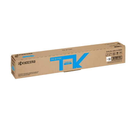 Toner - ciano - TK-8115C - 6000 pagine - Kyocera-mita - 1T02P3CNL0 - 632983047101 - DMwebShop