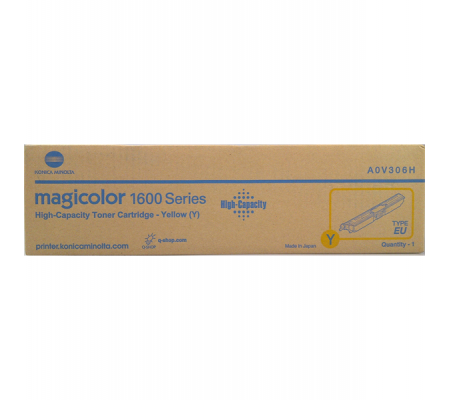 Toner - giallo - 2500 pagine Konica-minolta - A0V306H - 039281051302 - DMwebShop