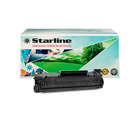 Toner Ricostruito - per Hp - nero - CB436A - 2000 pagine - Starline - K12389TA - 8025133113481 - DMwebShop