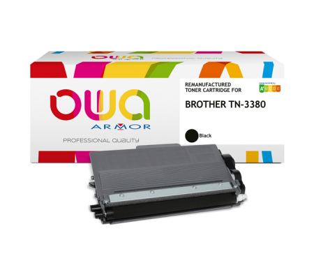 Toner - per Brother - nero - TN-3380 - 8000 pagine - Armor - K15545OW - 3112539605674 - DMwebShop