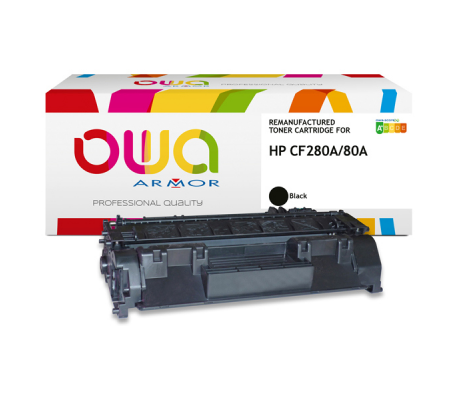 Toner - per Hp - nero - CF280A - 2700 pagine - Armor - K15589OW - 3112539604998 - DMwebShop