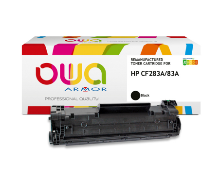 Toner Hp - nero - 83A - 1500 pagine - Armor - K15727OW - 3112539619060 - DMwebShop