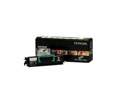 Toner - nero - Return program - 6000 pagine - Lexmark - 34016HE - 734646399050 - DMwebShop