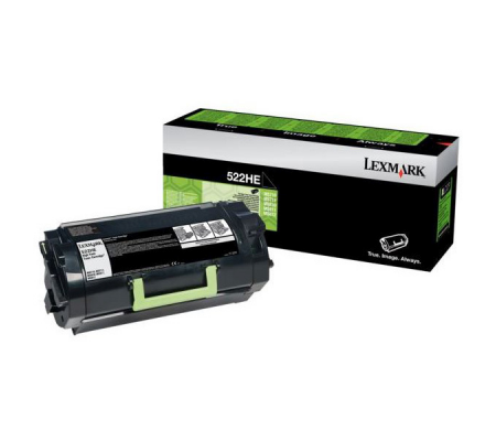 Toner - nero - 25000 pagine - Lexmark - 52D2H0E - 734646455565 - DMwebShop