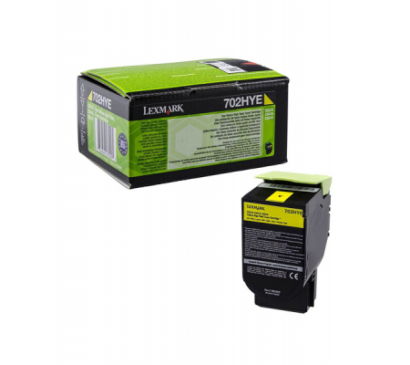 Toner - giallo - 3000 pagine - Lexmark - 70C2HYE - 734646470995 - DMwebShop