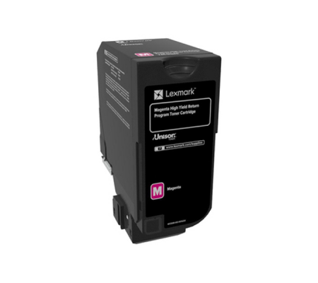 Toner - magenta - Return program - 12000 pagine - Lexmark - 74C2HM0 - 734646601467 - DMwebShop