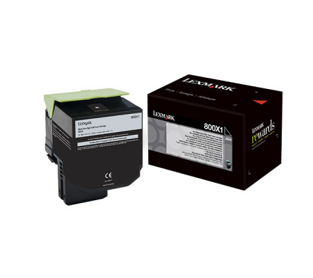 Toner - nero - 8000 pagine - Lexmark - 80C0X10 - 734646481168 - DMwebShop