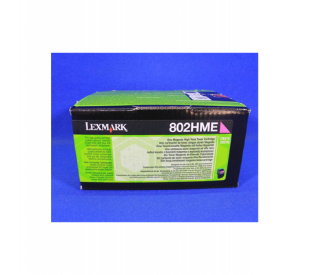 Toner - magenta - 3000 pagine - Lexmark - 80C2HME - 734646497183 - DMwebShop