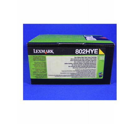 Toner - giallo - 3000 pagine - Lexmark - 80C2HYE - 734646497190 - DMwebShop