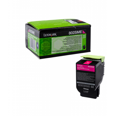 Toner - magenta - 2000 pagine - Lexmark - 80C2SME - 734646497145 - DMwebShop