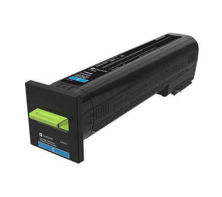 Toner - ciano - Return progam - 17000 pagine - Lexmark - 82K2HC0 - 734646587570 - DMwebShop