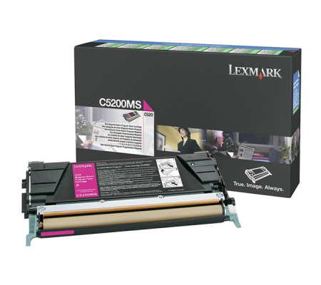 Toner - magenta - Return program - 1500 pagine - Lexmark - C5200MS - 734646039475 - DMwebShop