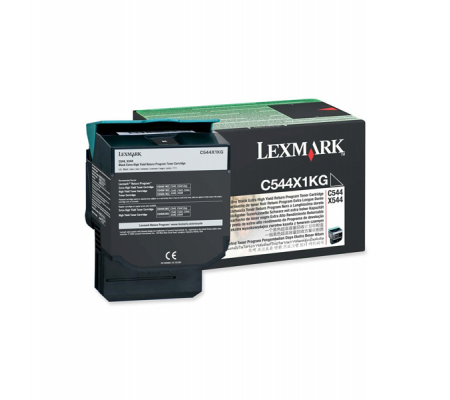 Toner - nero - Return program - 6000 pagine - Lexmark - C544X1KG - 734646083539 - DMwebShop