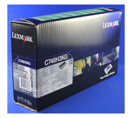 Toner - nero - 10000 pagine - Lexmark - C746H3KG - 734646435680 - DMwebShop