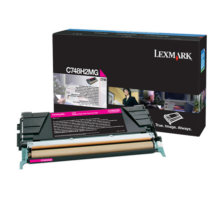 Toner - magenta - non return program - 10000 pagine - Lexmark - C748H2MG - 734646319942 - DMwebShop