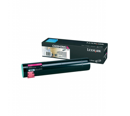 Toner - magenta - 24000 pagine - Lexmark - C930H2MG - 734646299794 - DMwebShop