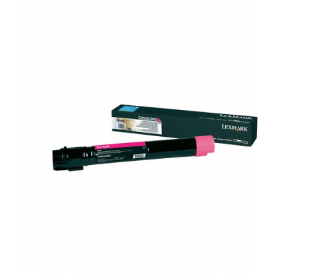 Toner - magenta - 24000 pagine - Lexmark - C950X2MG - 734646227704 - DMwebShop